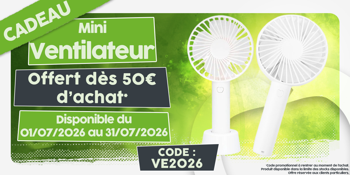Offre Promotionnelle - Ventilateur dès 50€ d'achat