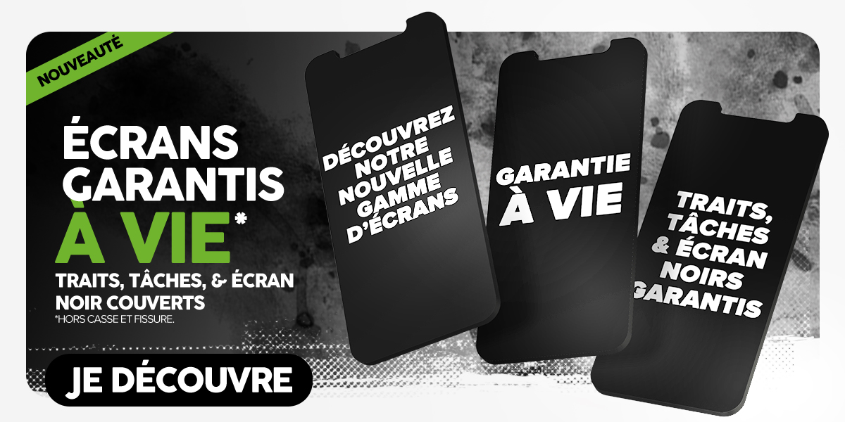 Gamme d'écrans INFINITY - Qualité et Garantie à vie
